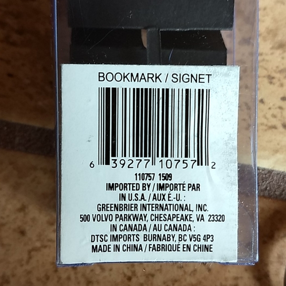 Metal Bookmark - Picture 6 of 6